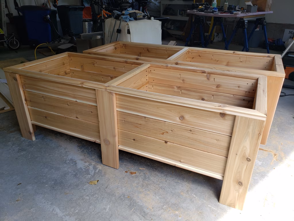 Cedar Plant Boxes